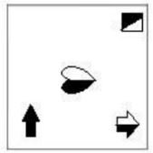 उस आकृति का चयन कीजिए जो नीचे दी गई श्रृंखला में प्रश्न चिह्न (?) के स्थान पर आएगी।