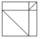 उस विकल्प आकृति का चयन कीजिए जो पैटर्न को पूरा करने के लिए नीचे दी गई आकृति मे प्रश्न चिह्न (?) के स्थान पर आएगी।