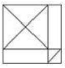 उस विकल्प आकृति का चयन कीजिए जो पैटर्न को पूरा करने के लिए नीचे दी गई आकृति मे प्रश्न चिह्न (?) के स्थान पर आएगी।