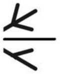 निम्नलिखित में से कौन - सी विकल्प आकृति नीचे दी गई आकृति के स्वरूप (पैटर्न)को पूरा करेगी?